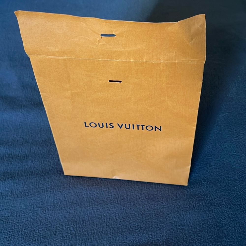 Louis Vuitton paper bag for cologne